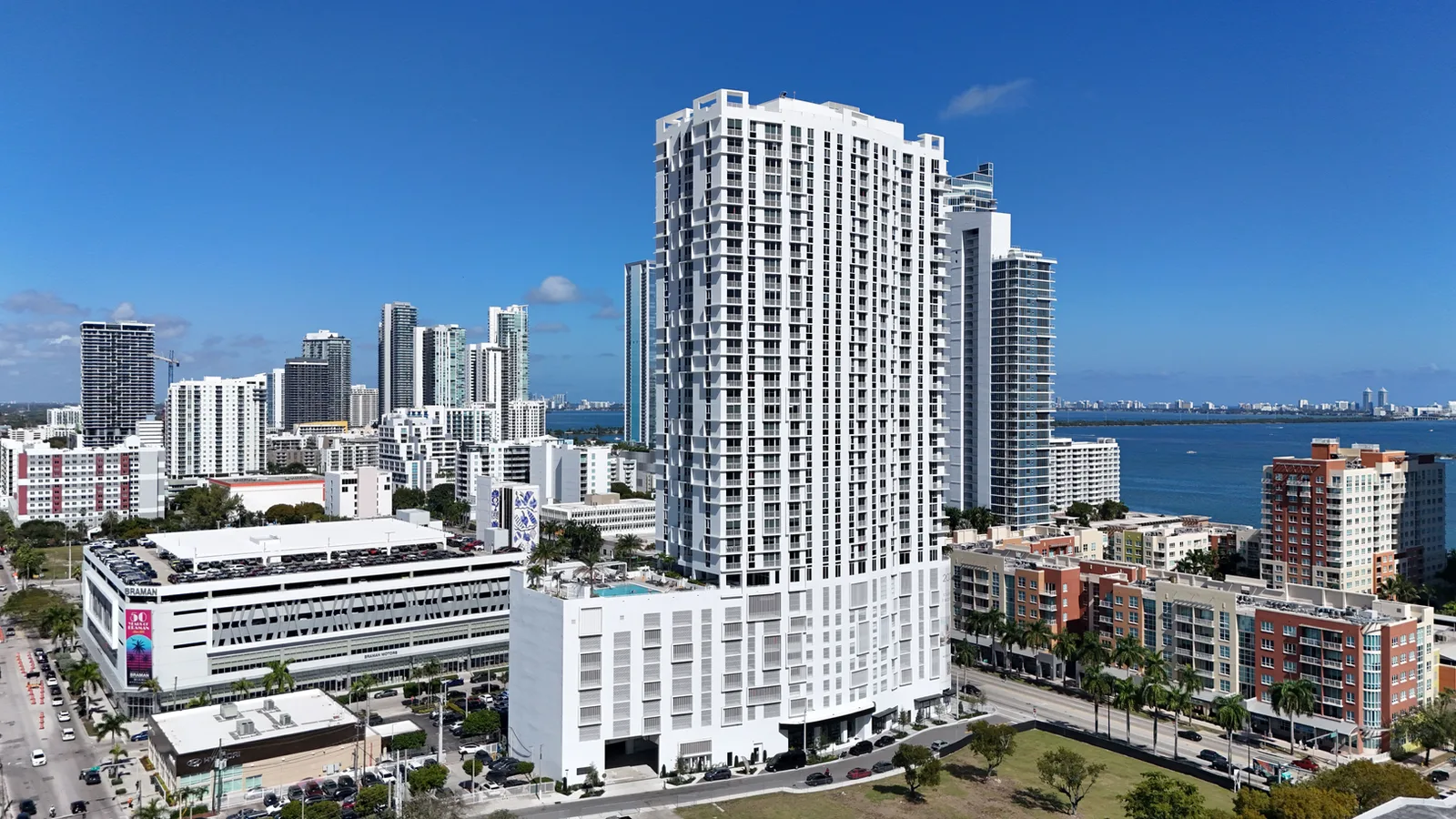 2000 Biscayne from the air