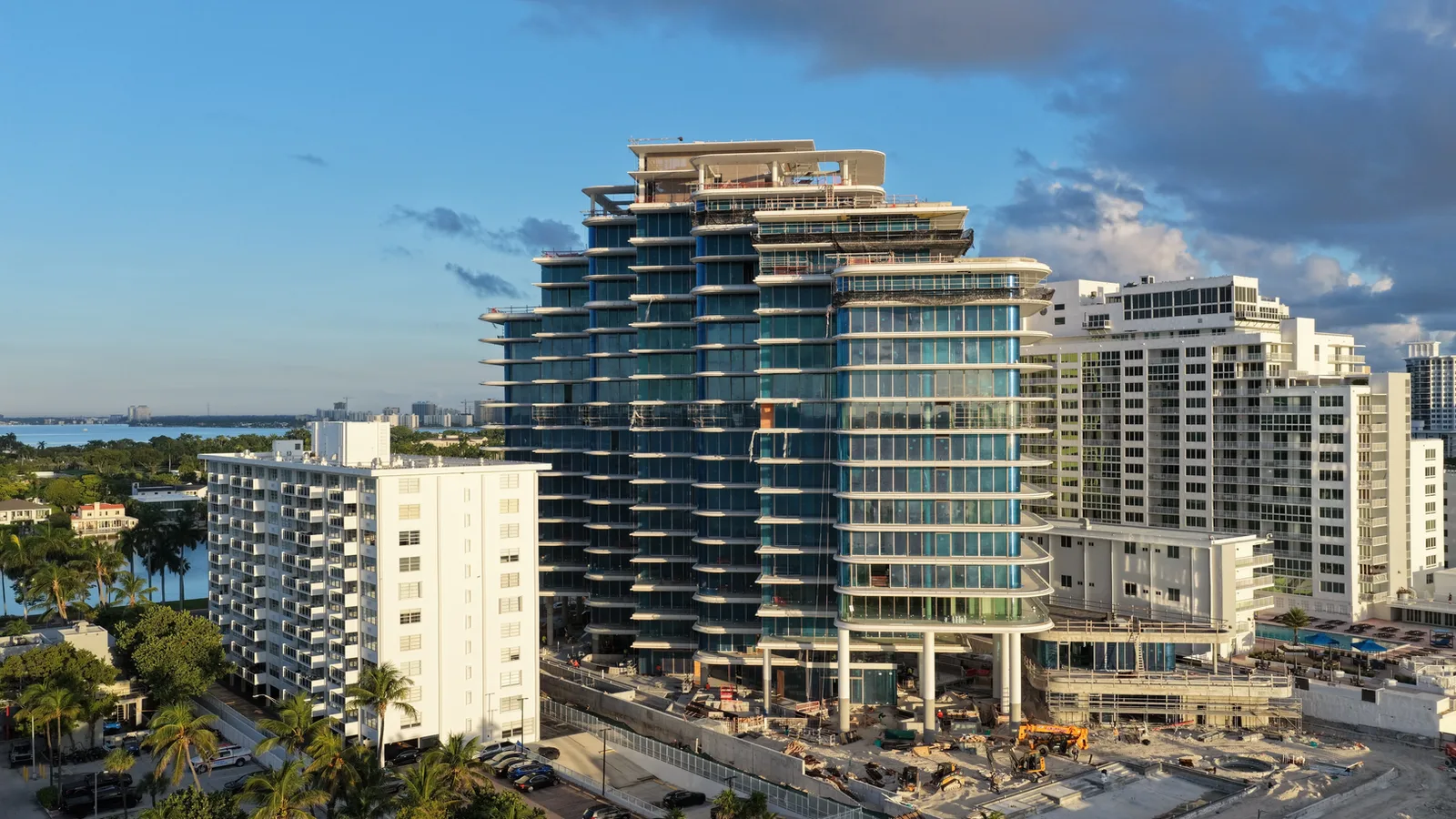 The Perigon Miami Beach from the air